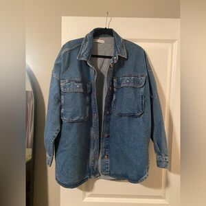 Zara Jean Shirt Jacket